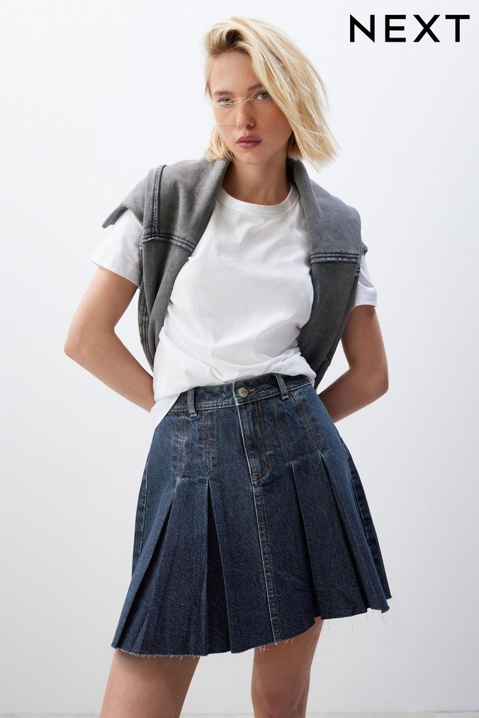Buy Women s Denim Holiday Skirts Online Next UK