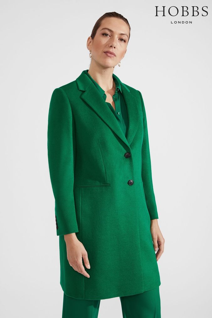 Hobbs jasmin coat best sale green