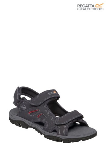 Regatta Grey Holcombe Vent Sandals (365049) | £35