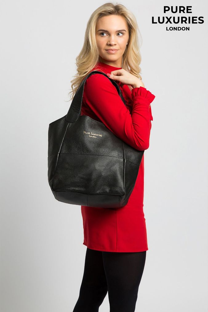 Pure leather hot sale bags online