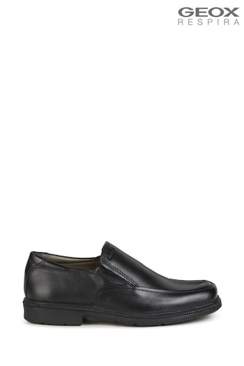 Geox Junior Boy/Unisex's Federico Black Shoes (365134) | £57.50
