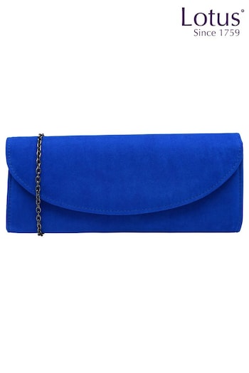 Lotus Blue Clutch Bag with Chain (365252) | £50
