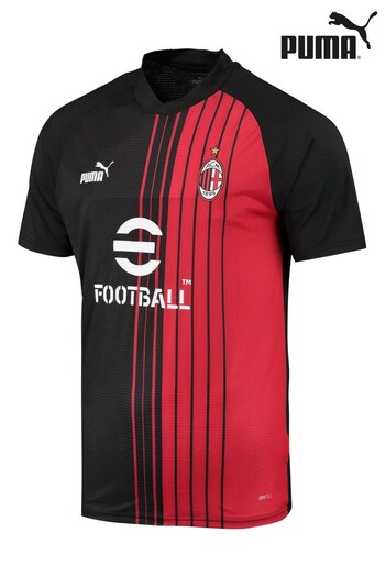 Puma Black AC Milan Prematch Jersey (365435) | £50