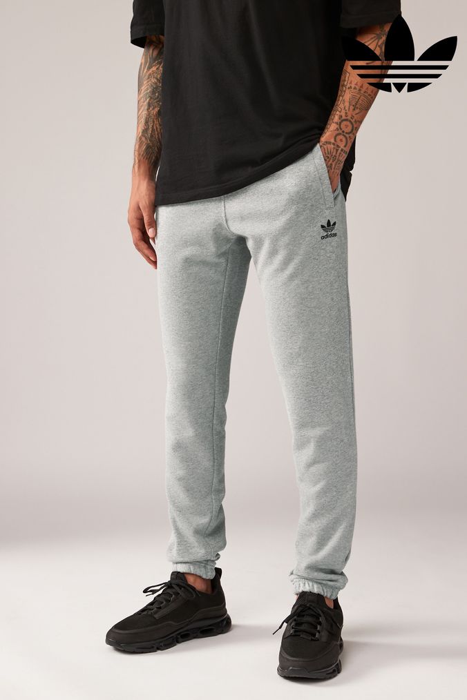 Adidas originals grey joggers deals