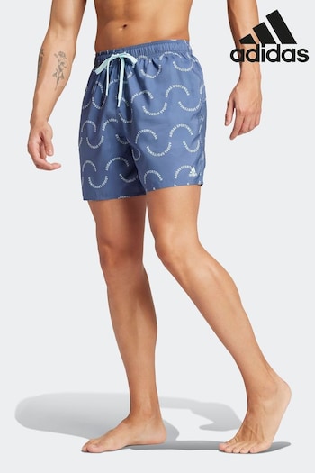 Sportswear Blue Wave Logo CLX Swim Shorts (365949) | £35