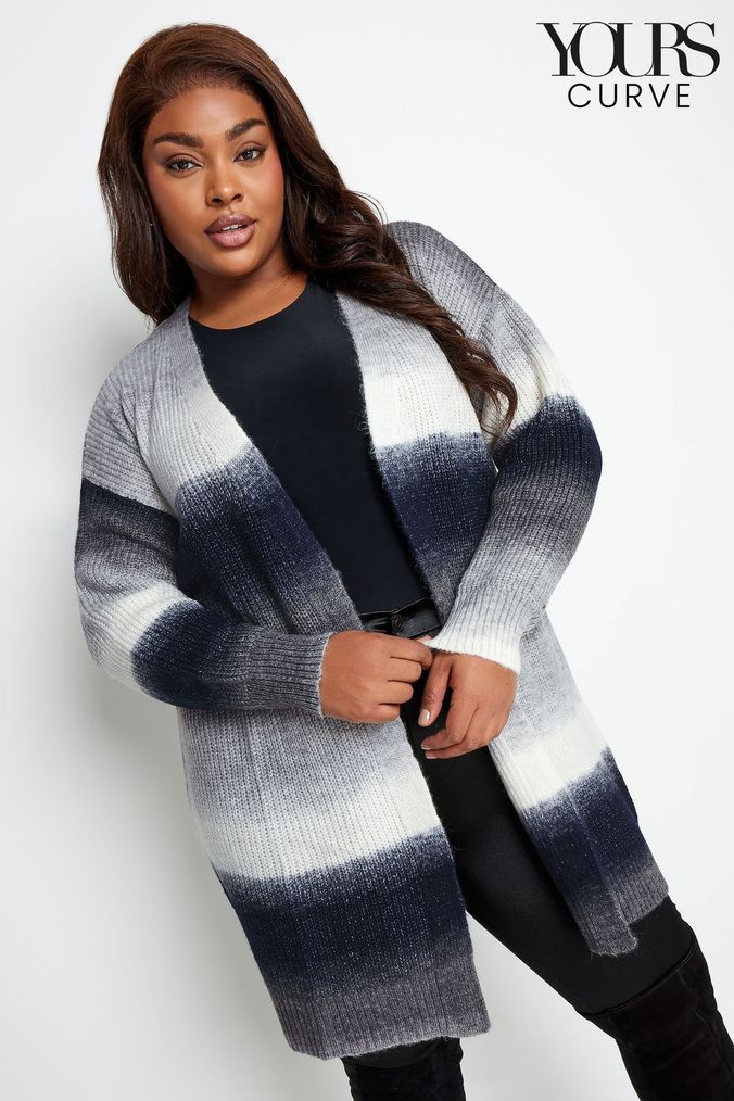 Black top colour cardigan