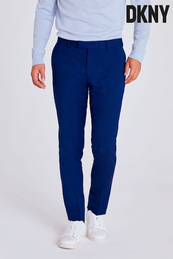 DKNY Slim Fit Bright Blue Trousers (366084) | £130