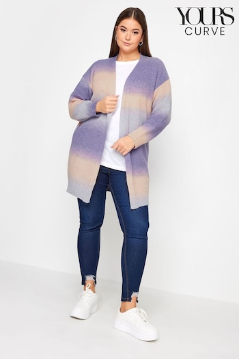 Yours Curve Purple True Knitwear Cardigan (366217) | £39