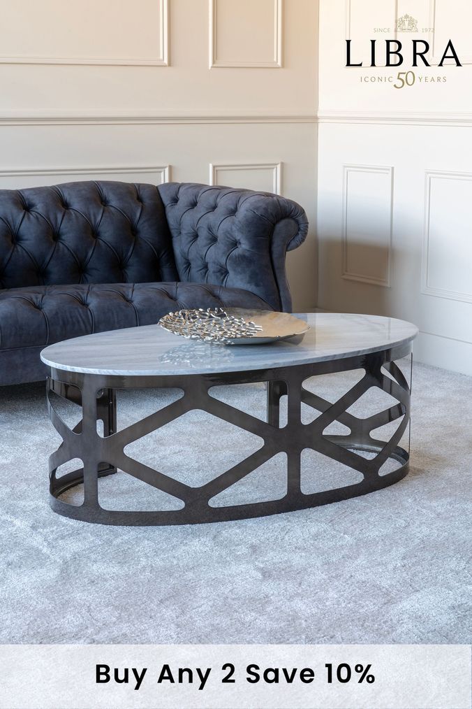 Round trellis store coffee table