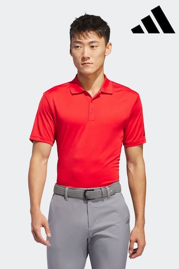 adidas Golf Black Performance Primegreen Polo Shirt (366471) | £30