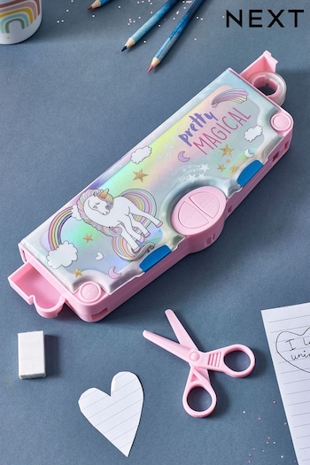 Pink Unicorn Pop Out Pencil Case (367125) | £10