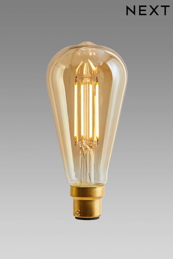 4W LED BC Retro Pear Dimmable Light Bulb (367816) | £6