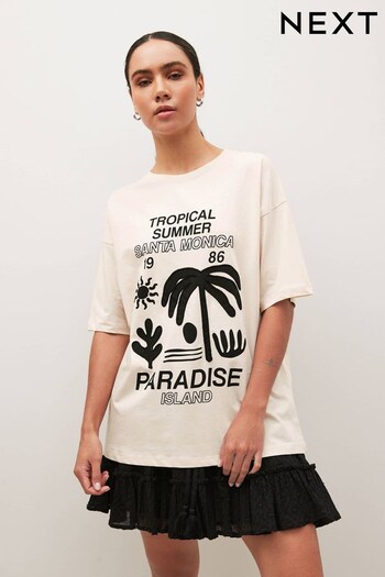 Paradise Island Graphic Short Sleeve T-Shirt (368574) | £28