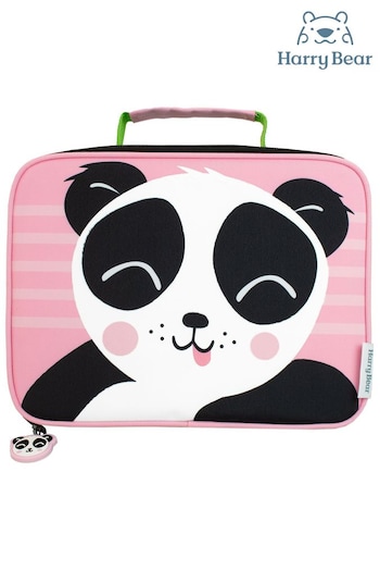 Harry Bear Pink Girls Panda Lunch Small Bag (369194) | £13