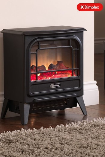 Dimplex Black Electric Optiflame MicroStove Fireplace (369280) | £130