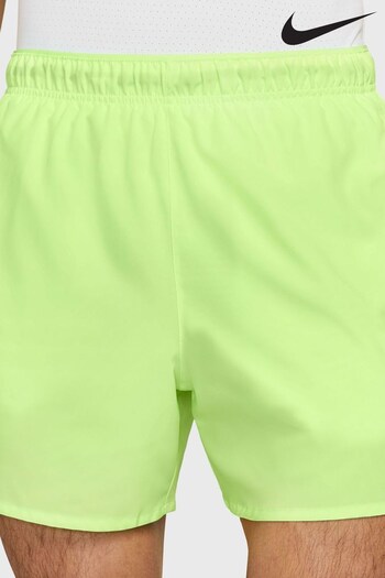 Nike Lime Green Dri-FIT Challenger 5 inch Lined Running Shorts (369522) | £35