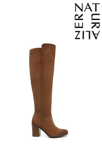 Naturalizer Kyrie Over the Knee Brown Boots (369597) | £265