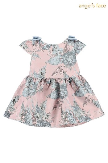 Angels Face Bow Detail Baby Party Dress (370352) | £80