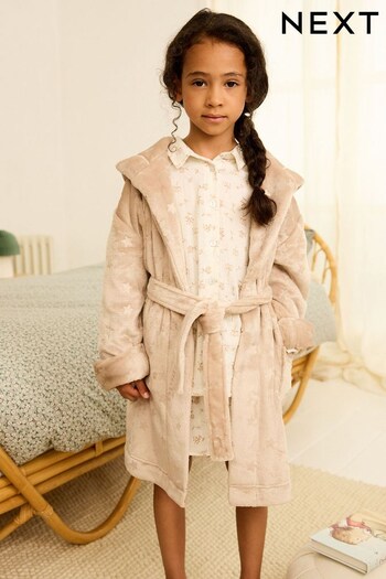 Neutral Star Dressing Gown (9mths-16yrs) (370687) | £12 - £22