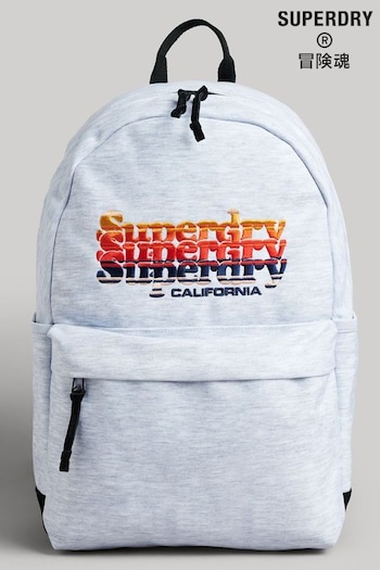 Superdry Grey Graphic Montana Backpack (371095) | £40
