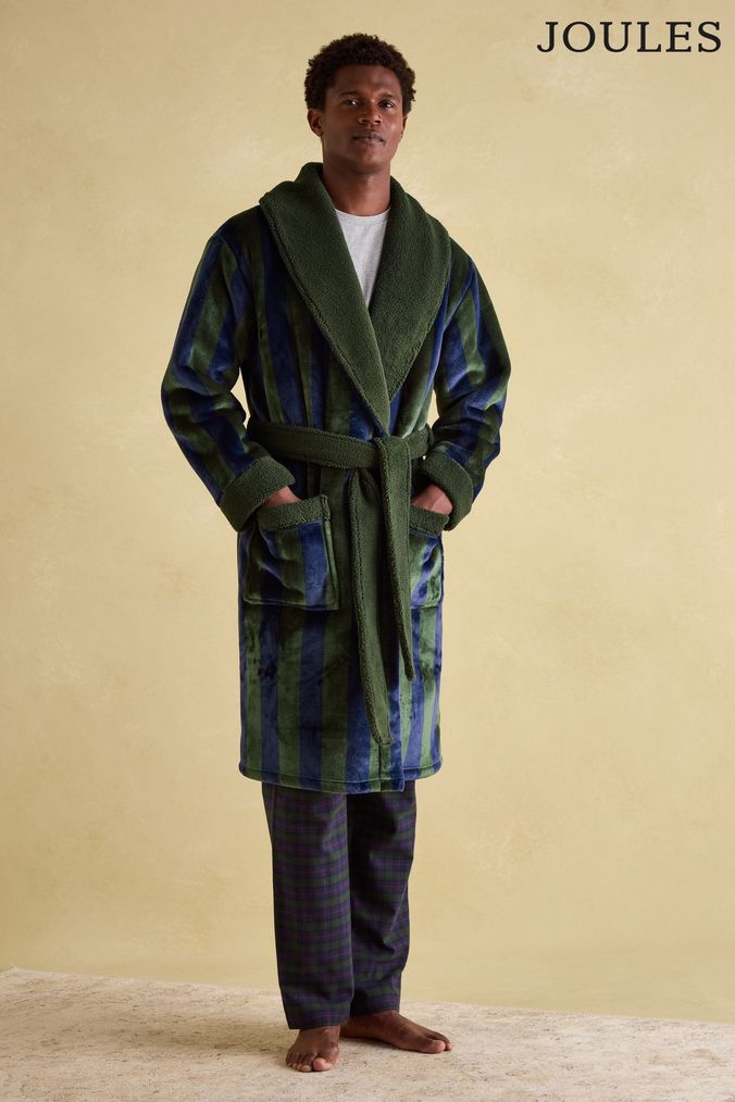 Buy Men s Robes Green Nightwear Online Next UK