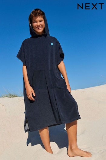 Navy Blue Towelling Cover-Up (3-16yrs) (372845) | £21 - £27
