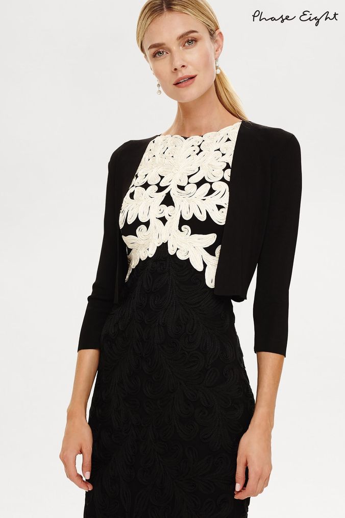 Short black new arrivals jacket for wedding