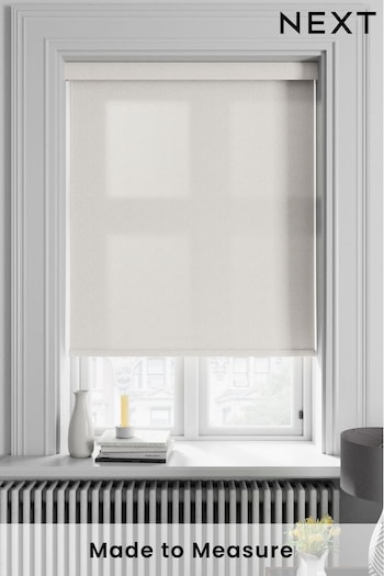 Cream Squiggle Made To Measure Roller Blind (373441) | £55
