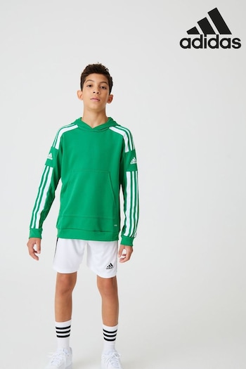 adidas Green Squad 21 Junior Overhead Hoodie (373460) | £30