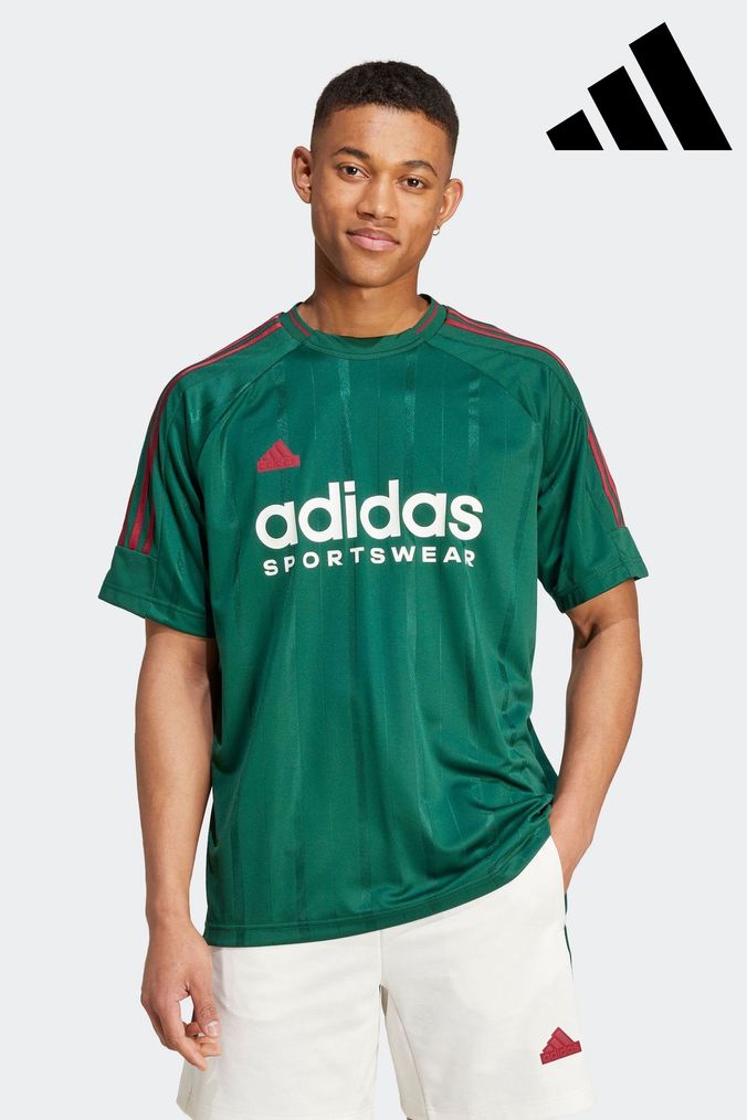 adidas Mens Green T Shirts Next Official Site