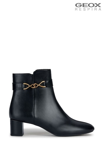 Geox Pheby Ankle Black Boots (374532) | £150