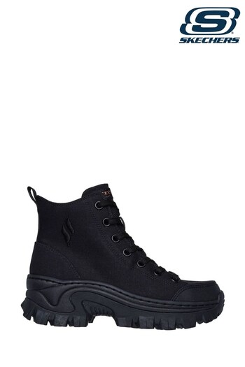 Skechers Black Hi-Ryze Crazy Stomper Womens Boots (374596) | £84