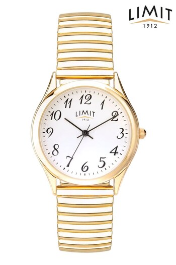 Limit Men’s Gold Tone Classic Easy Reader Watch (375384) | £25