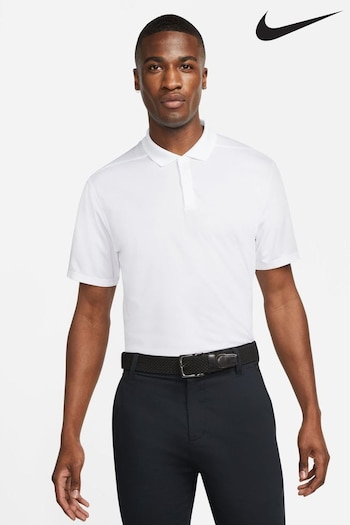 nike sale White Dri-FIT Victory Golf Polo Shirt (375712) | £40