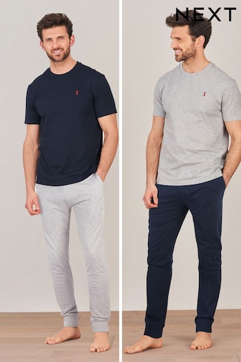 Blue/Grey Pyjamas 2 Pack (376299) | £42