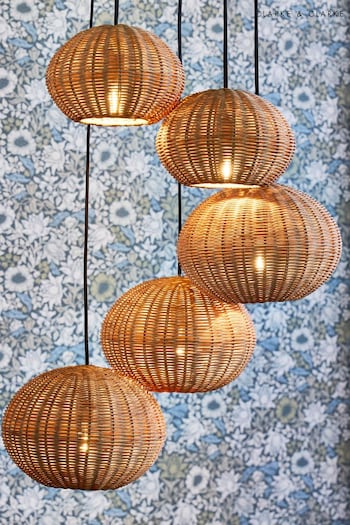 Clarke and Clarke Natural Arya Cluster Ceiling Light (376582) | £280