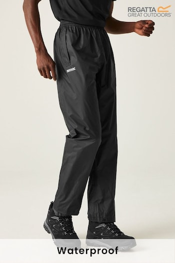 Regatta Black Pack it Waterproof Over Trousers (376720) | £21