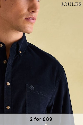 Joules Miller Navy Corduroy Shirt (376932) | £69.95