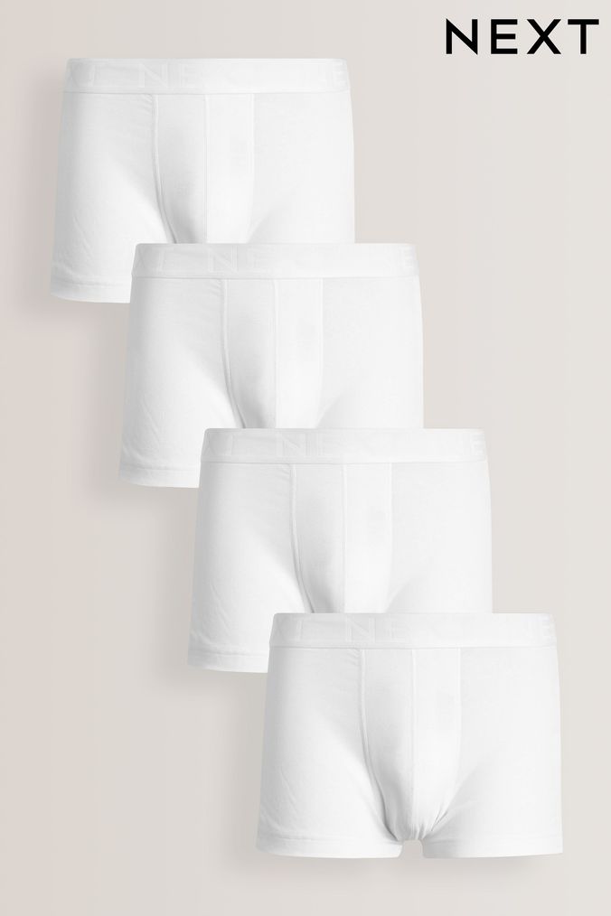 Men s White Boxers White Boxer Shorts Next