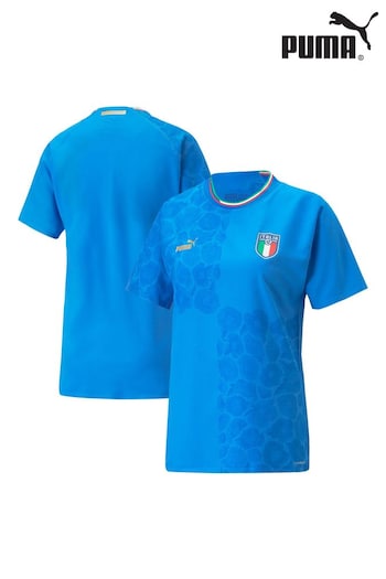 Puma Blue Italy x Liberty Home Authentic Shirt 2022 (377175) | £110