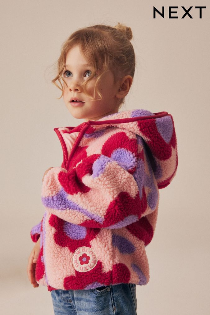Girls Red Coats Jackets Red Fur Padded Coats Next UK