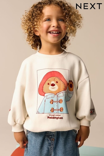 Cream Paddington Bear Sweatshirt (3mths-7yrs) (378398) | £13 - £15