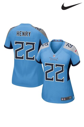Nike Blue NFL Tennessee Titans Alternate Game Jersey - Derrick Henry (378726) | £105