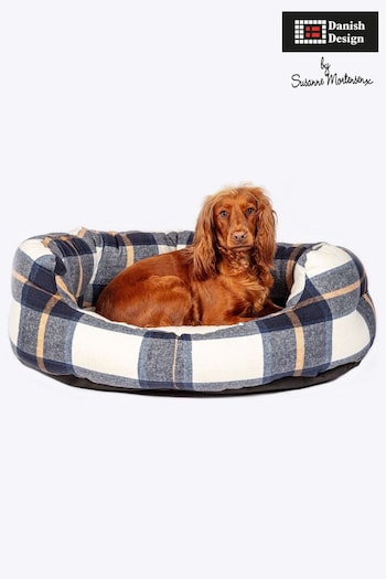 Danish Designs Navy Blue Bowmore Deluxe Slumber Dog Bed (378996) | £46 - £88