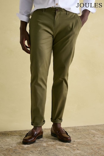 Joules Stamford Green Slim Fit Chinos (379431) | £49.95