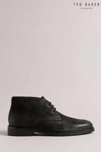 Ted Baker Anddrew Polished Suede Chukka Boots (379488) | £150