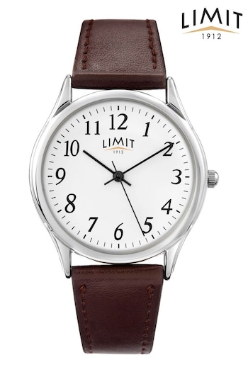 Limit Men’s Classic White Watch (379646) | £15