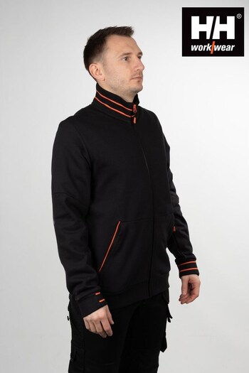 Helly Hansen Kensington Black Zip Sweatshirt (37M907) | £80