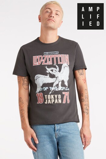 Amplified Grey Led Zeppelin - Tokyo 71 T-Shirts the (380653) | £25