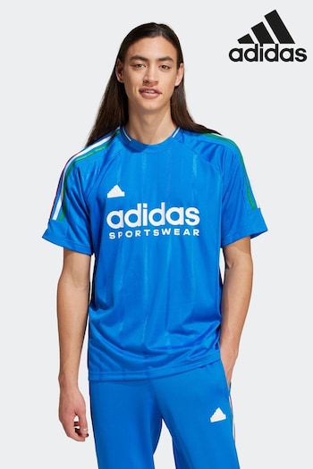 adidas Dark Blue House of Tiro Nations Pack T-Shirt (380684) | £28